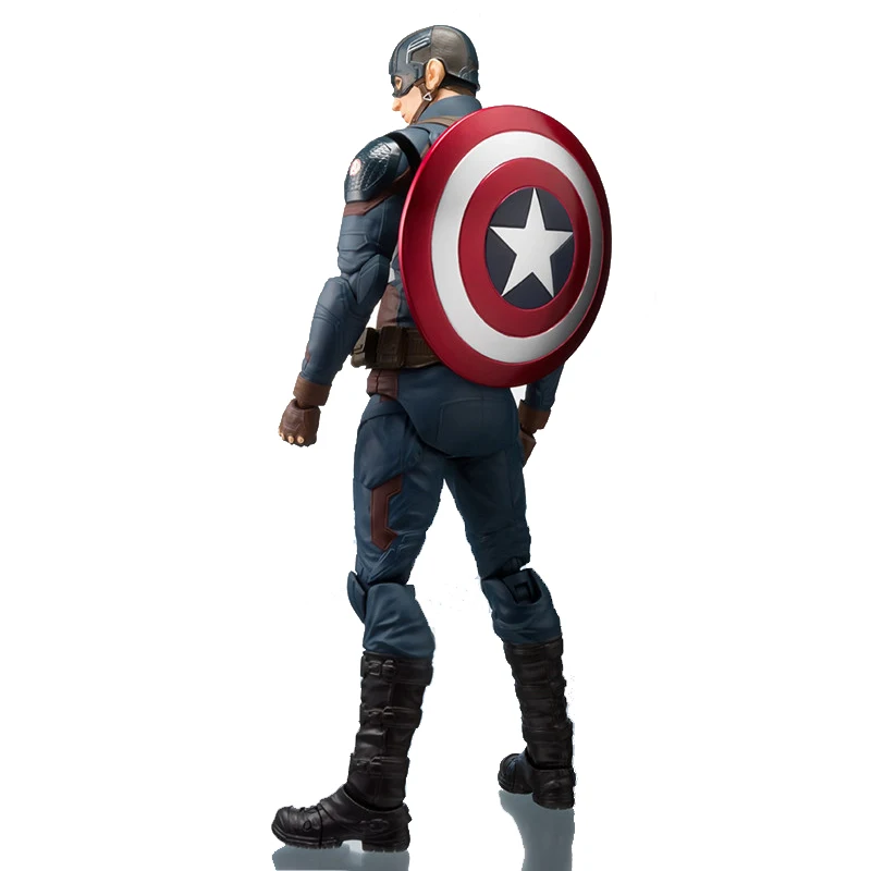 15 см Disney Marvel Мстители Капитан Америка Стивен Роджерс фигурку модель игрушки для