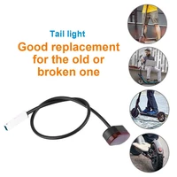 rear tail light with wire safety warning lamp parts brake light for xiaomi m365 electric scooter skateboard