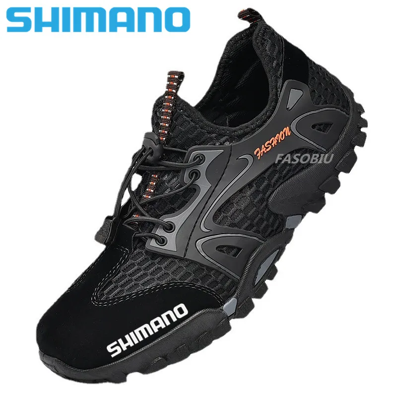 

Рыболовные туфли Shimano, профессиональная обувь для скалолазания, нескользящая обувь для рыбалки, быстросохнущая Уличная обувь для рыбалки ...