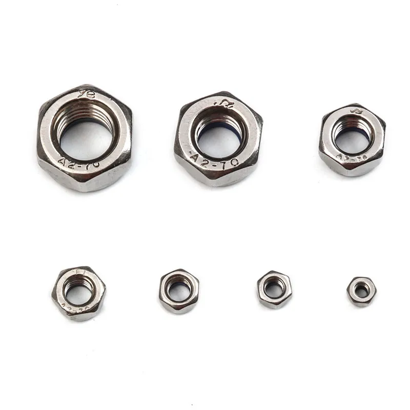 ZENHOSIT 170 шт./компл. нейлоновые фиксирующие гайки M3/M4/M6/M8/M10/M12 Метрическая резьба из