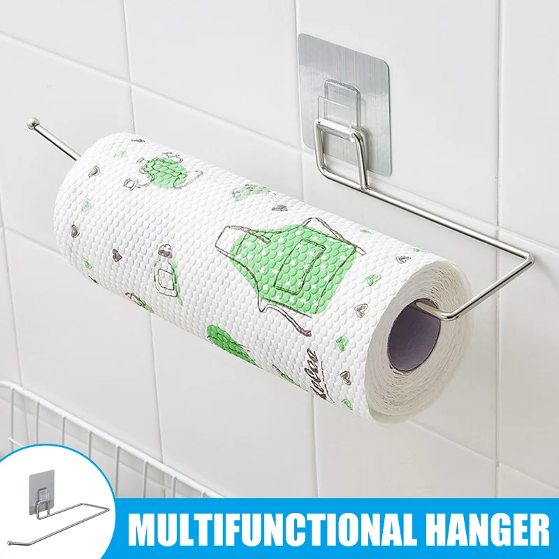 

Toilet Roll Holder Stand Organizer Rack Cabinet Paper Towel Hanger Bathroom Accessories 22CM/26CM --M25