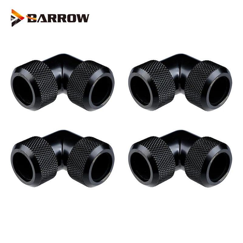 Металлическая жесткая трубка Barrow G1/4 дюйма двойная 10x14 мм 12x16 ПЭТГ ПММА с защитой