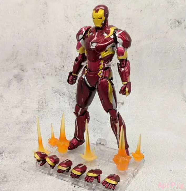 

Ironman MK46 in Marvel Avengers Captain American Civil War Action Figures Toys for Christmas Birthday Gift