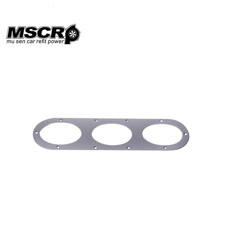 1 пара Универсальный алюминиевый сплав задний бампер гонки воздуха диверсии