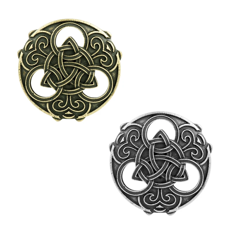 Круглый кельты Узел Брошь Викинг норвежский новый дизайн известного бренда
