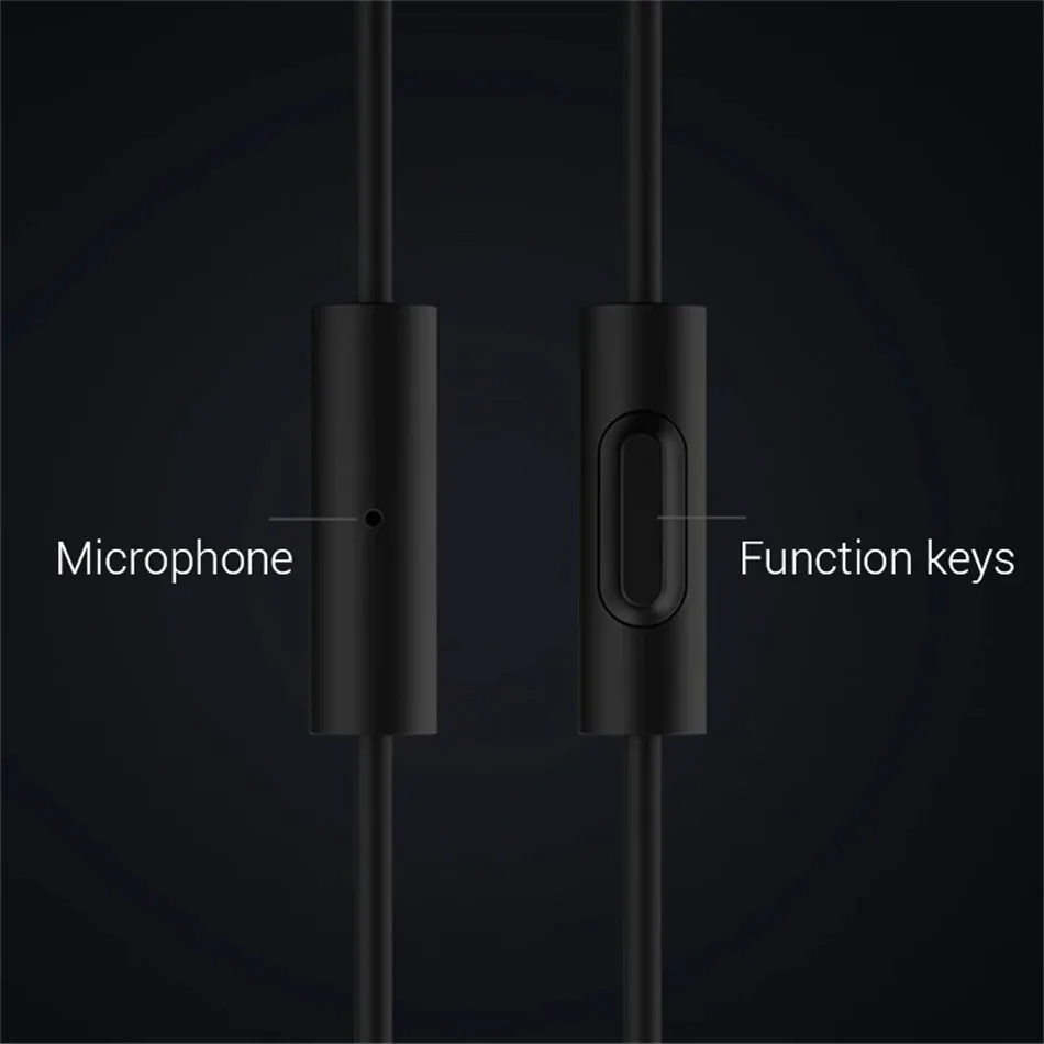 

Xiaomi Earphone Wired Earpieces Single Moving Coil Headsets 3.5mm In-Ear Wired Earphone