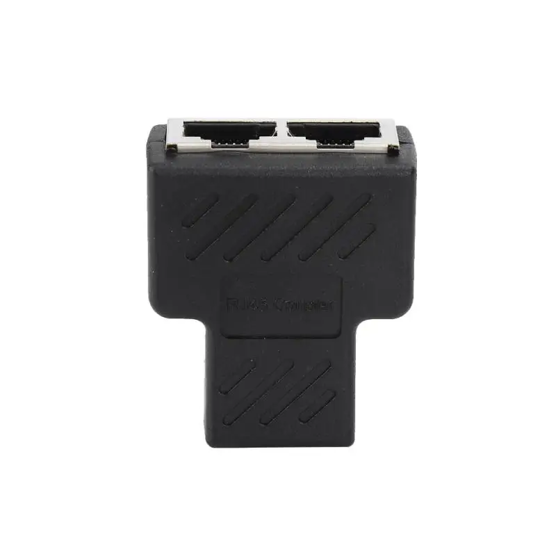 

Computer Cable Connector RJ45 Splitter Adapter LAN Ethernet 1 To 2 Dual Female Port Connector Plug Computer Office Cable