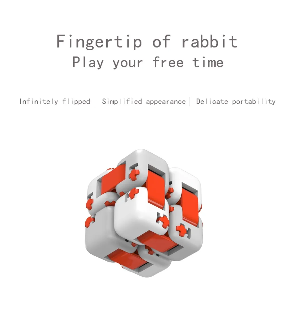 Оригинальные Xiao mi tu пальчиковые кубики mi строительный блок Spinner Intelligent Finger игрушки портативные умные игрушки подарок для детей