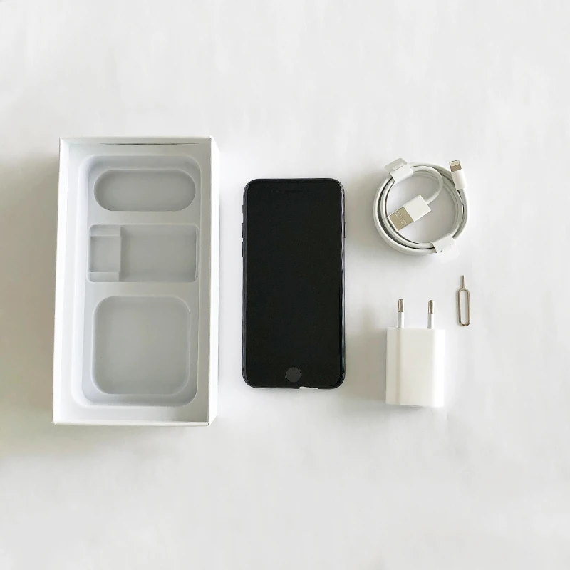 

Apple iPhone 8 64GB ROM Unlocked Smartphone IOS A11 12.0MP Camera 3D Touch ID 4.7" 1334 x 750 inch Screen iPhones 8 Cell phone