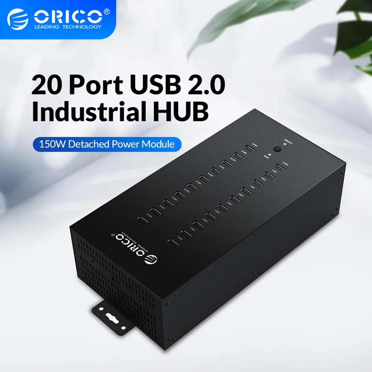 USB разветвитель ORICO IH20P 20 портов 2 0|usb splitter|usb hub 20hub usb |