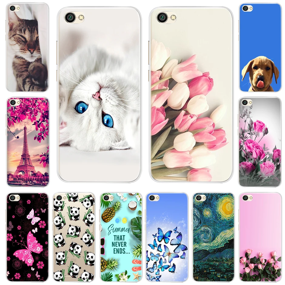 Мягкий силиконовый чехол для Xiaomi Redmi Note 5A с милым мультяшным рисунком телефонный