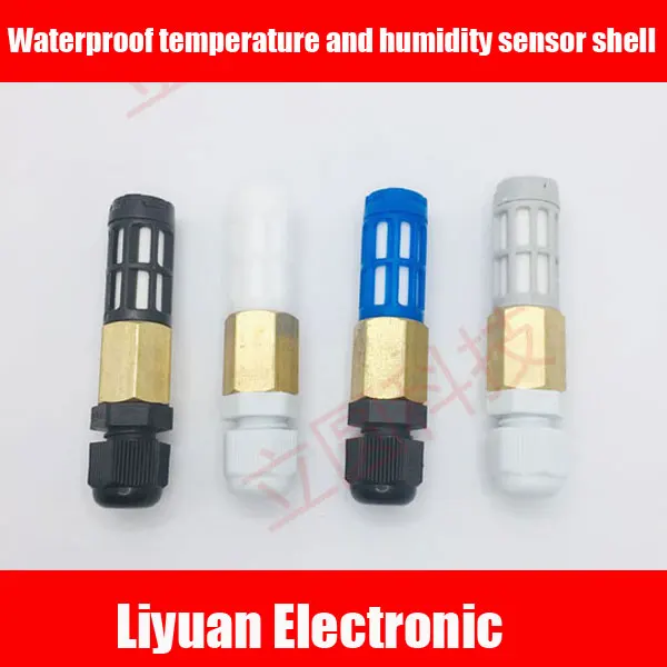 Водонепроницаемый температура и влажность Корпус датчика/SHT модуль защитный