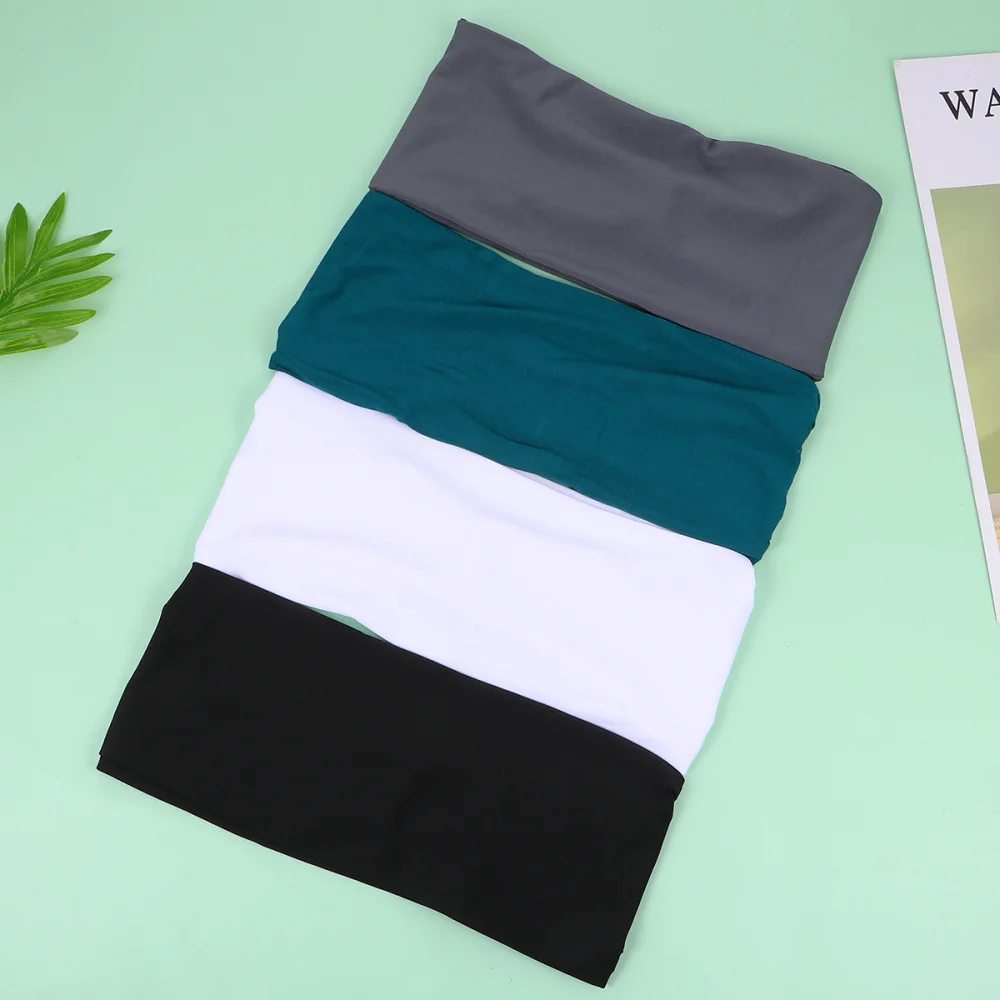 4 шт. повязка на голову для фитнеса мягкая практичная дышащая впитывающая Пот