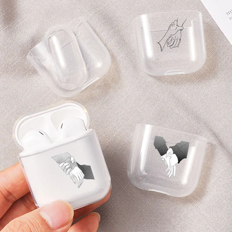 Корпус и тонкий чехол для Apple airpods втягивающее устройство ручной работы Bluetooth