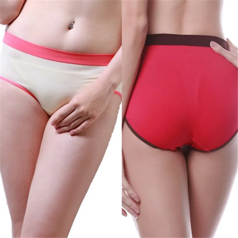 Balight женские удобные бесшовные хлопковые спортивные трусы трусики нижнее белье 6