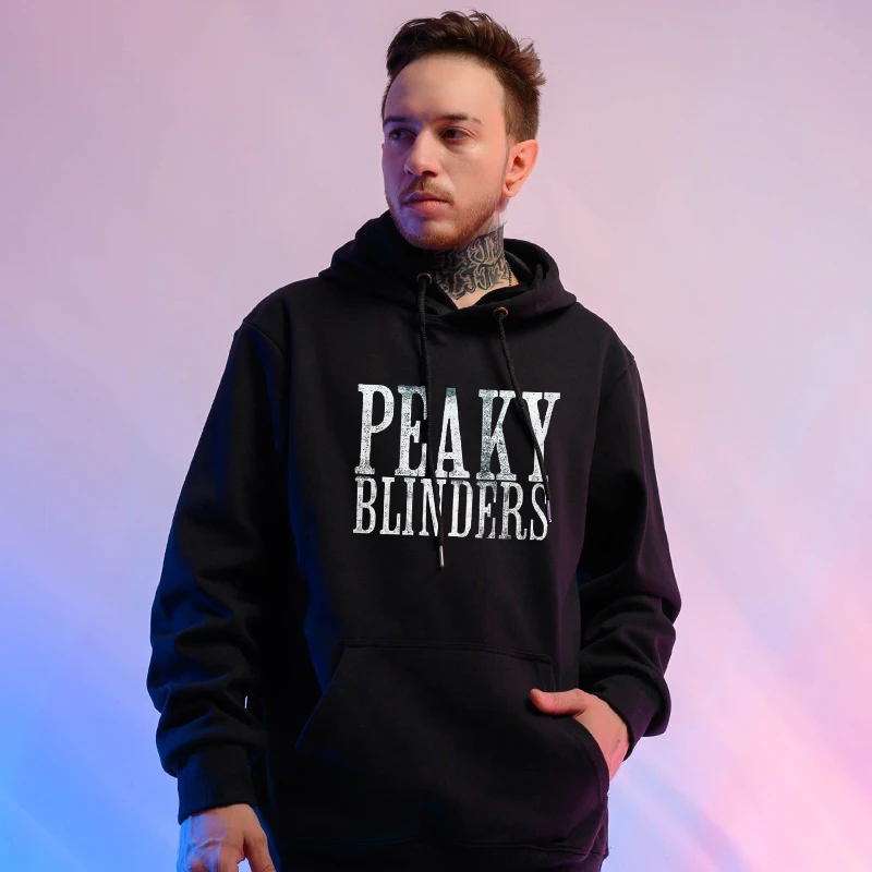 

Hip Hop Streetwear Peaky Blinders Hoodies Fashion Fleece Men TV Show Pocket Hooded Sweatshirts Cool Graphic Sportswear Tops Gift