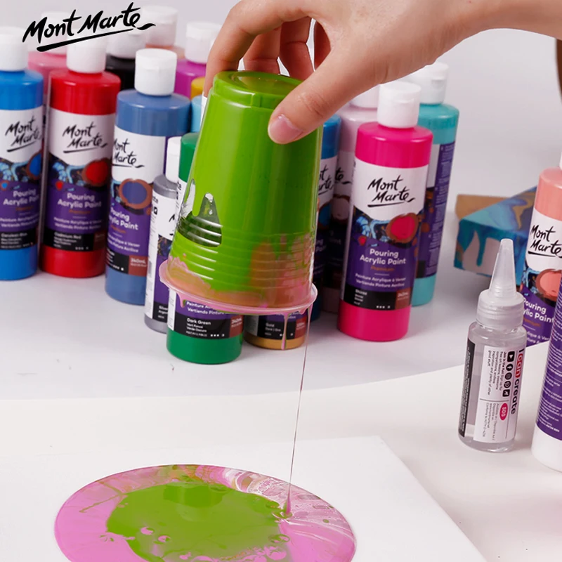 120/240 мл 1 шт. пигмент набор акриловых красок жидкая краска акриловые холсты для