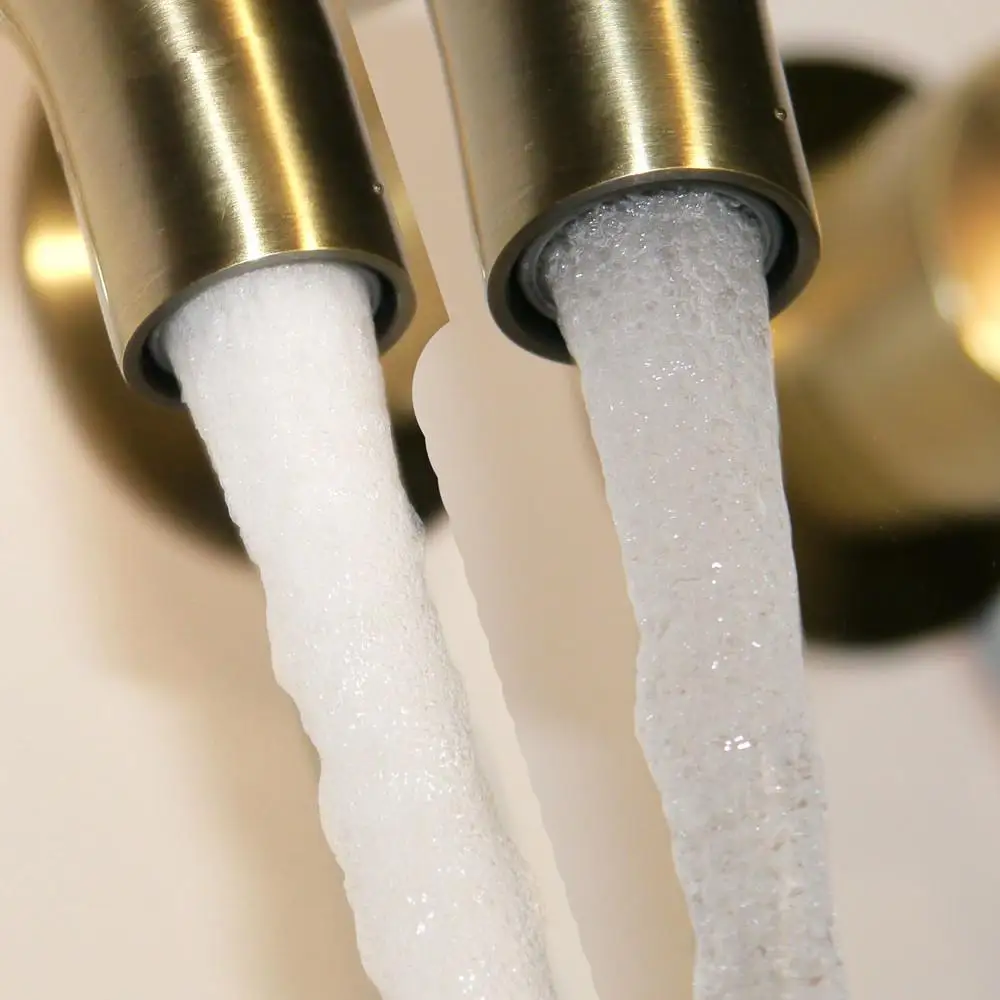 Настенный латунный Смеситель для умывальника с одной ручкой смеситель горячей и