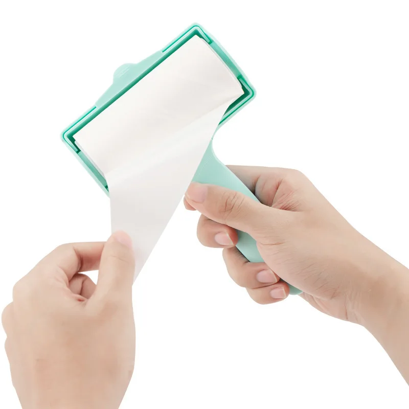 

Pet Hair Removal Cats Dogs Hair Sticking Device Replaceable Folding Hair Sticking Device Pet Hair Remover Roller
