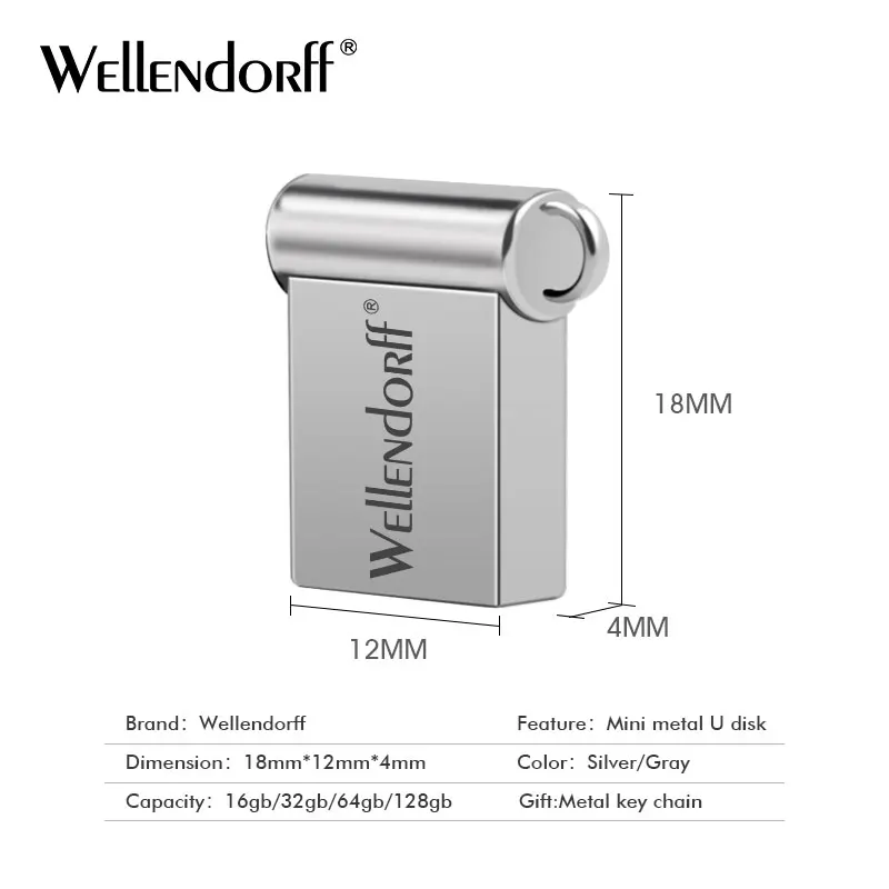 Мини USB флеш накопитель 3 0 64 ГБ 32 16 4 Гб карта с кольцом для ключей 128 U диск