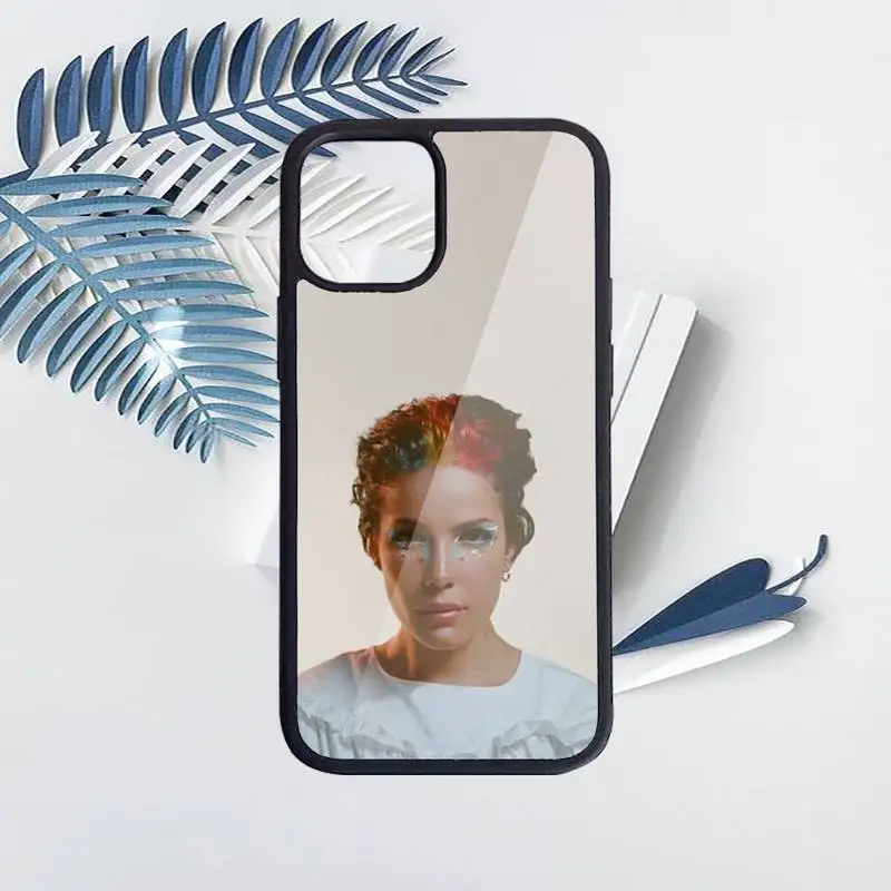 

Halsey American female singer Phone Case PC for iPhone 11 12 pro XS MAX 8 7 6 6S Plus X 5S SE 2020 XR