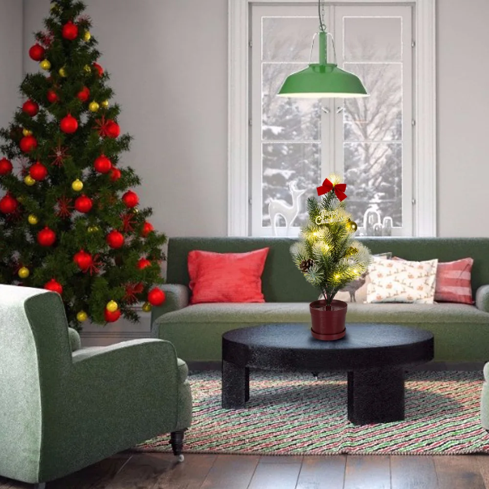 

2020 New Energy Water Activates Automatic Christmas Tree Light DIY Decoration Self-powered Christmas Decor for Children Gifts