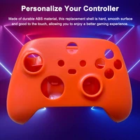 soft touch grip custom bottom shell back panels controller purple gray orange green white replacement back shell for xbox series
