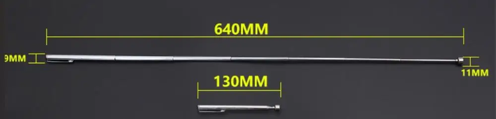 1 шт. портативная телескопическая магнитная палочка для захвата разные длины|pick