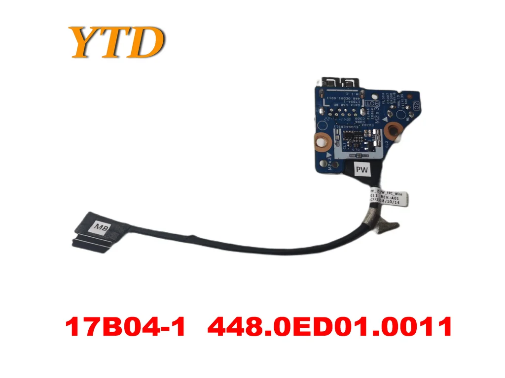 

Original for HP ENVY x360 15.6 15m-cn0011dx USB Power switch Board 17B04-1 448.0ED01.0011 tested good free shipping