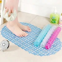 plain oval water drop bathroom carpet non slip mat bath rug oval bedroom floor shower mat absorbent carpet pvc floor mat rug