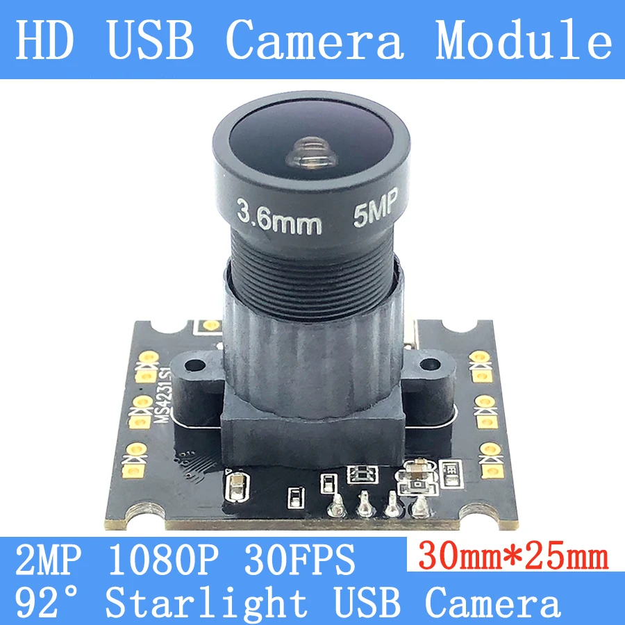 2MP веб камеры широкий динамический задняя светильник камера с распознаванием