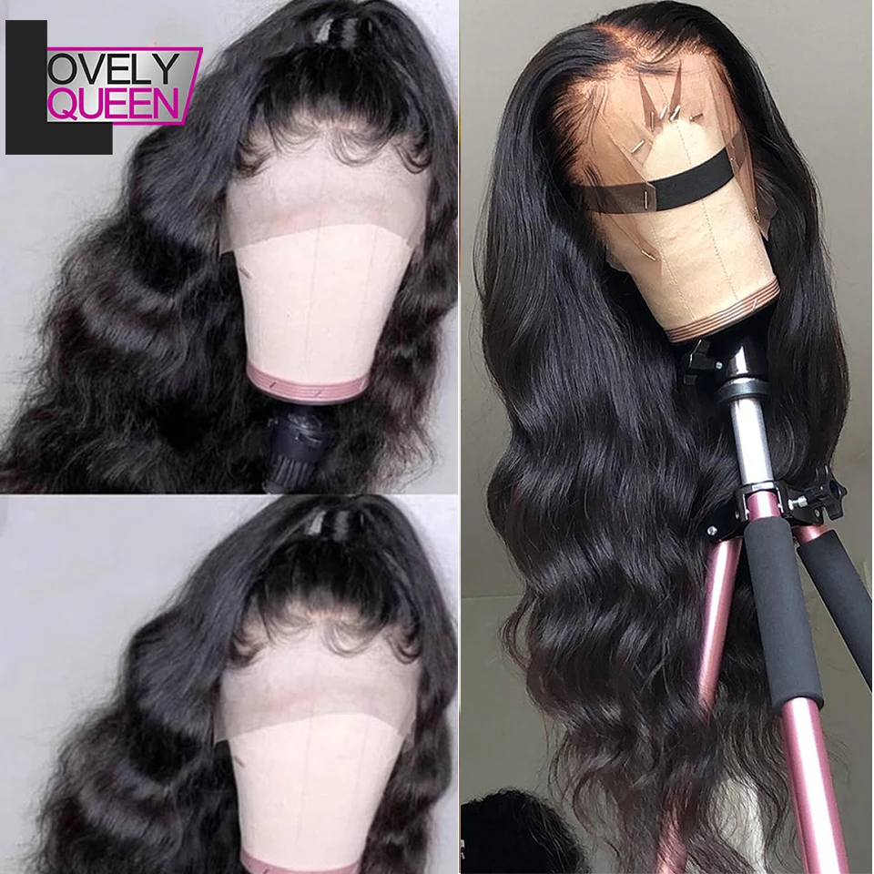 13x4 кружева передние парики из натуральных волос на кружевной основе натуральные