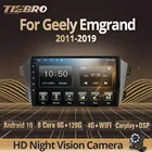 Автомагнитола Tiebro для Geely Emgrand X7 1 GX7 EX7 2011-2019 с GPS-навигацией