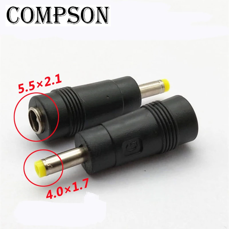 

COMPSON Адаптер питания 5.5x2.1мм на 4.0x1.7мм