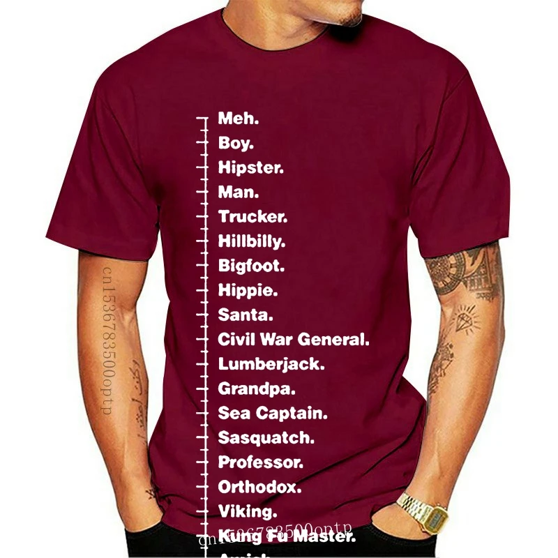 

New Beard Measuring T Shirt Men Women Men Manly Cuddle TEE Shirt 2xl 3xl 4xl 5xl