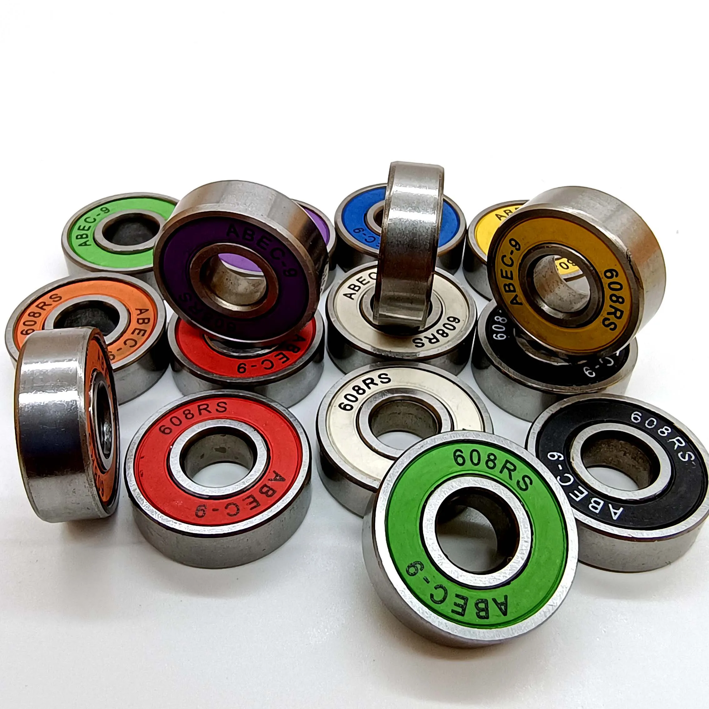 Роликовый подшипник для скейтборда Универсальный Прочный 608rszz ролики Детский