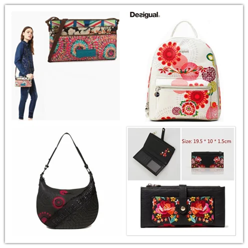 

Новинка, модный трендовый высококачественный Женский кошелек для мелочи в испанском стиле, кошелек с держателем для карт, кошелек для мелоч...