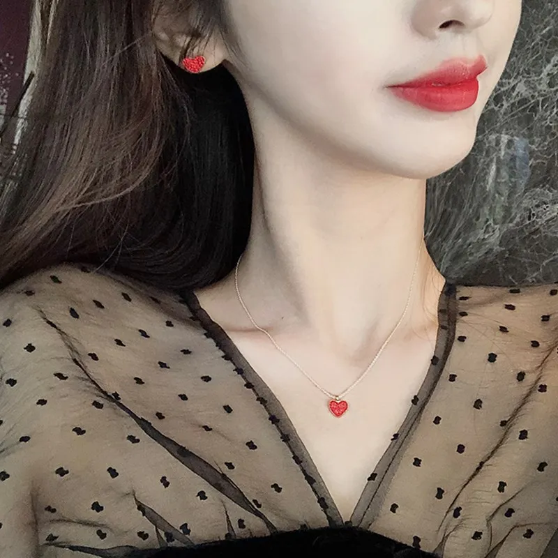 Невыцветающая Милая цепочка для ключицы девочек темпераментное ожерелье с