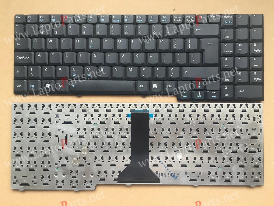 Английская клавиатура для ASUS M51T M51TA M51K M51 M51V M51E M51Q M51S M51A F7 F7E F7F F7S F7Z черная с большим