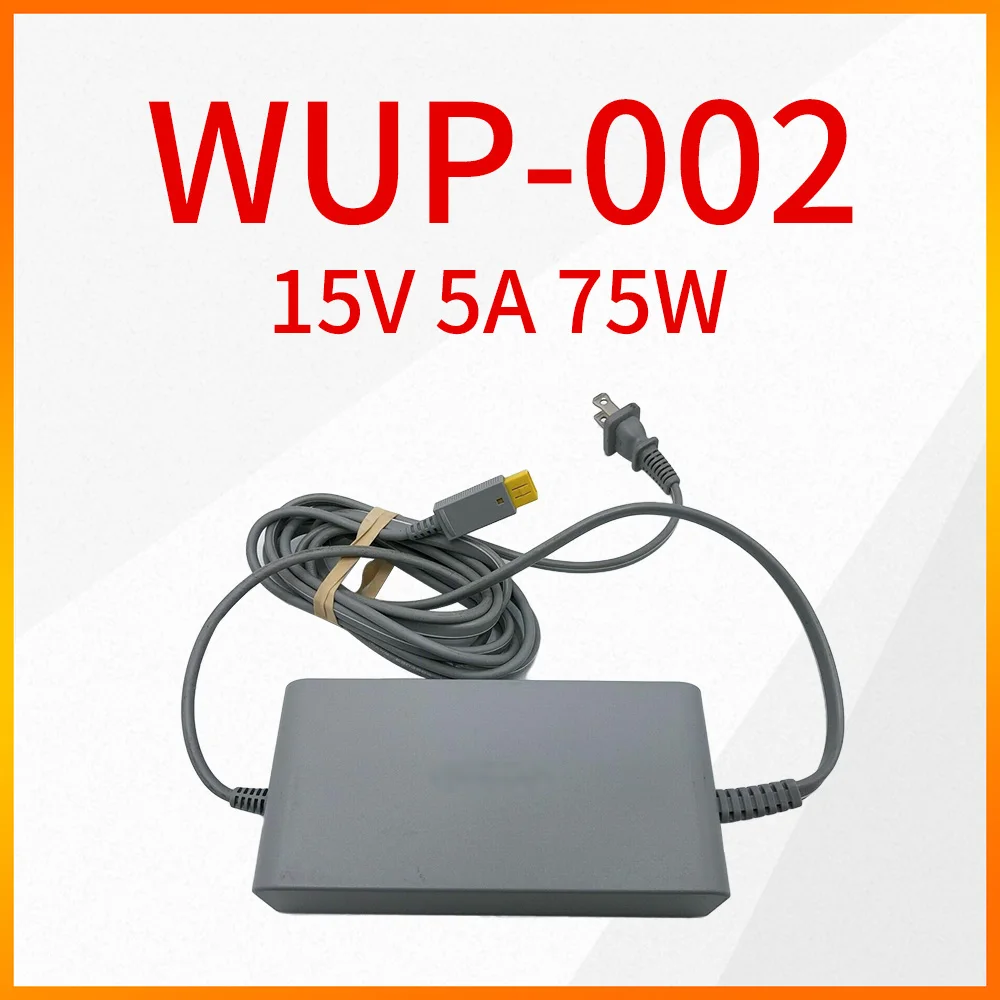 Оригинальный WUP-002 USA 15V 5A AC адаптер питания подходит для игровой консоли Nintendo Wii U