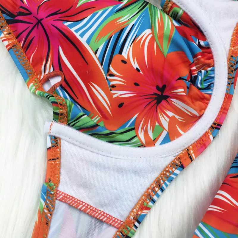 Large Size Swimsuit 2020 Sexy Women High Waist Bikini Swimwear Female Bandage Bikini Set Biquini Bathing Suit Women