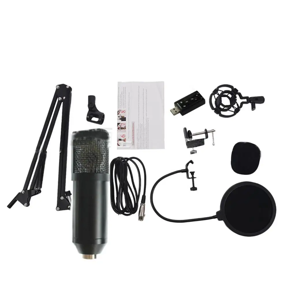 BEESCLOVER компьютерная сеть караоке микрофон набор USB звуковая карта Nb-35 Blowout Net Set r60 |