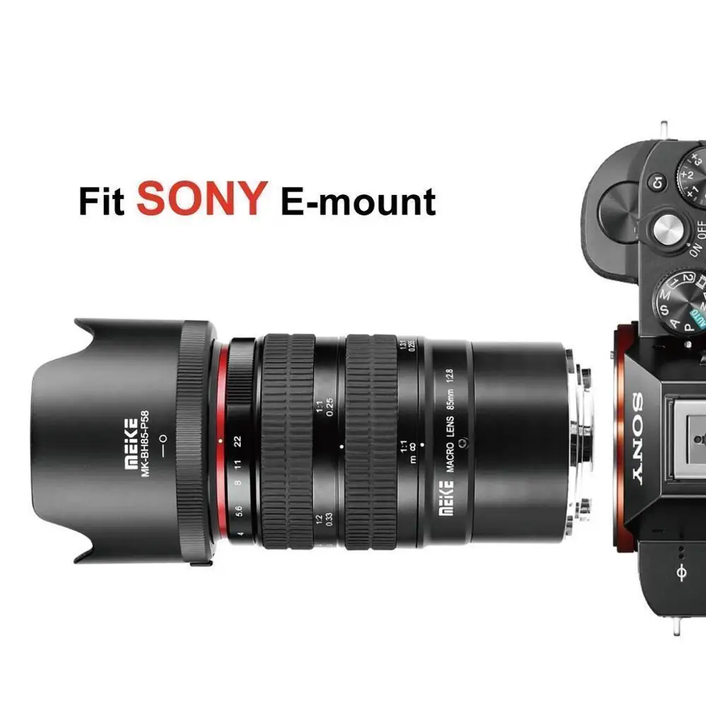 

MEKE 85mm f2.8 Full Frame 1:1.5 Macro Lens for Fuji X-T20 X-T2 X-T1 X-T10 X-Pro2 X-A2 X-E2 X-E2S X70 X-E1 X-M1 XPro1 Cameras