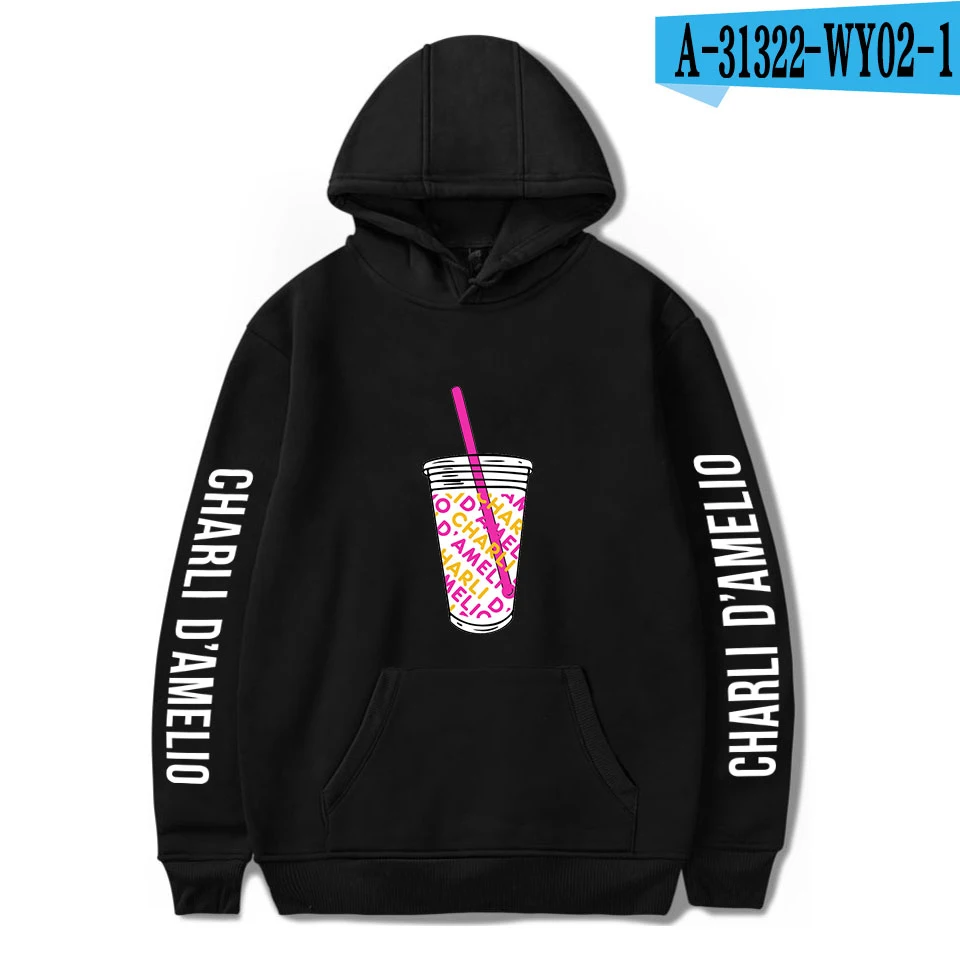 

Hot Sale Charli Damelio Hoodie Sweatshirt Fashion Design Ice Coffee Splatter Hoody Men/women Casual Pullovers Clothes Oversized