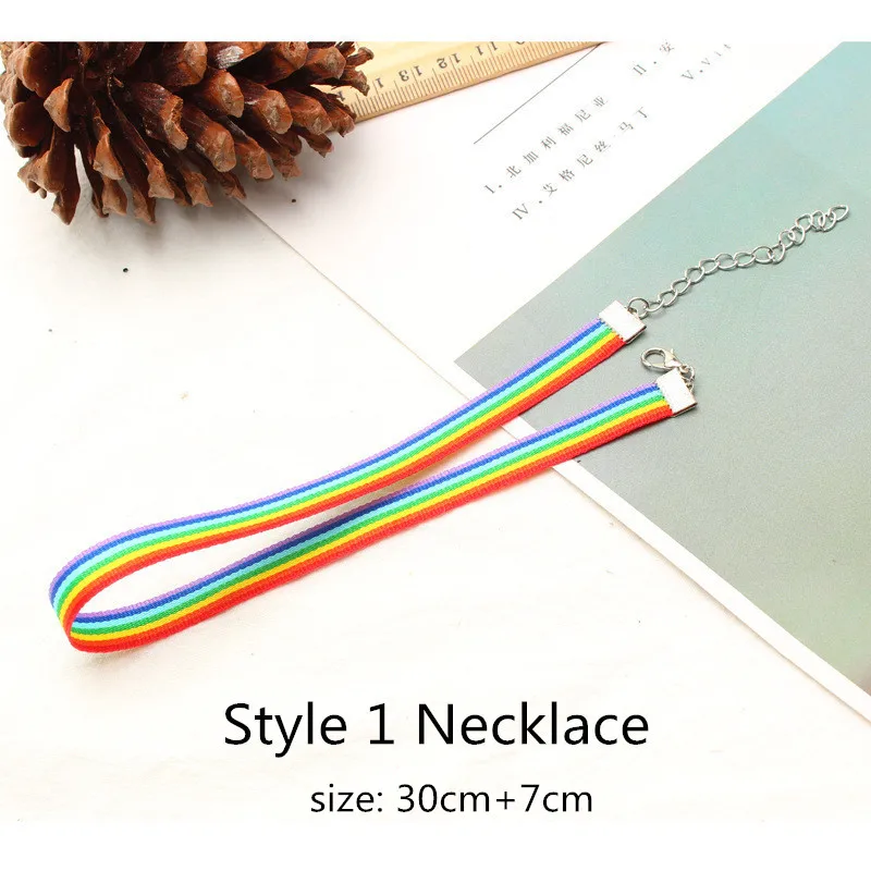 Золотой цвет Радуга лесбиянки гордость гей плетеный Канат тесемка, нитка браслет дружбы изысканный браслет - Окраска металла: Золотой цвет