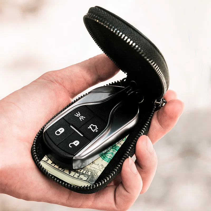 Новый Bring Умный кошелек с держателем ключа от машины Многофункциональный
