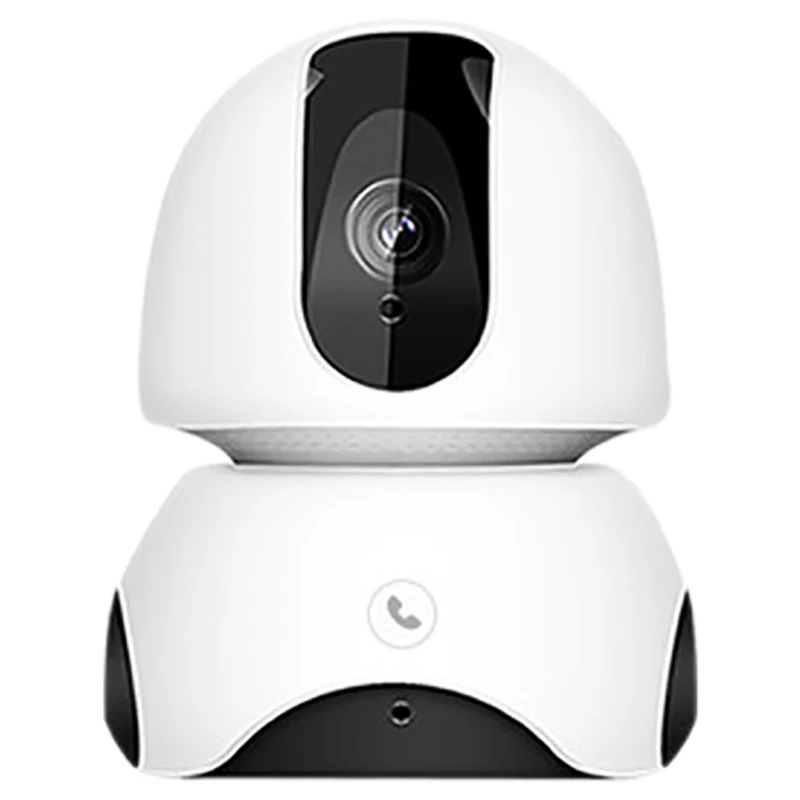 

360 Degree Baby Monitor 1080P HD WIFI Indoor Camera with One-Click Calling Function(EU Plug)