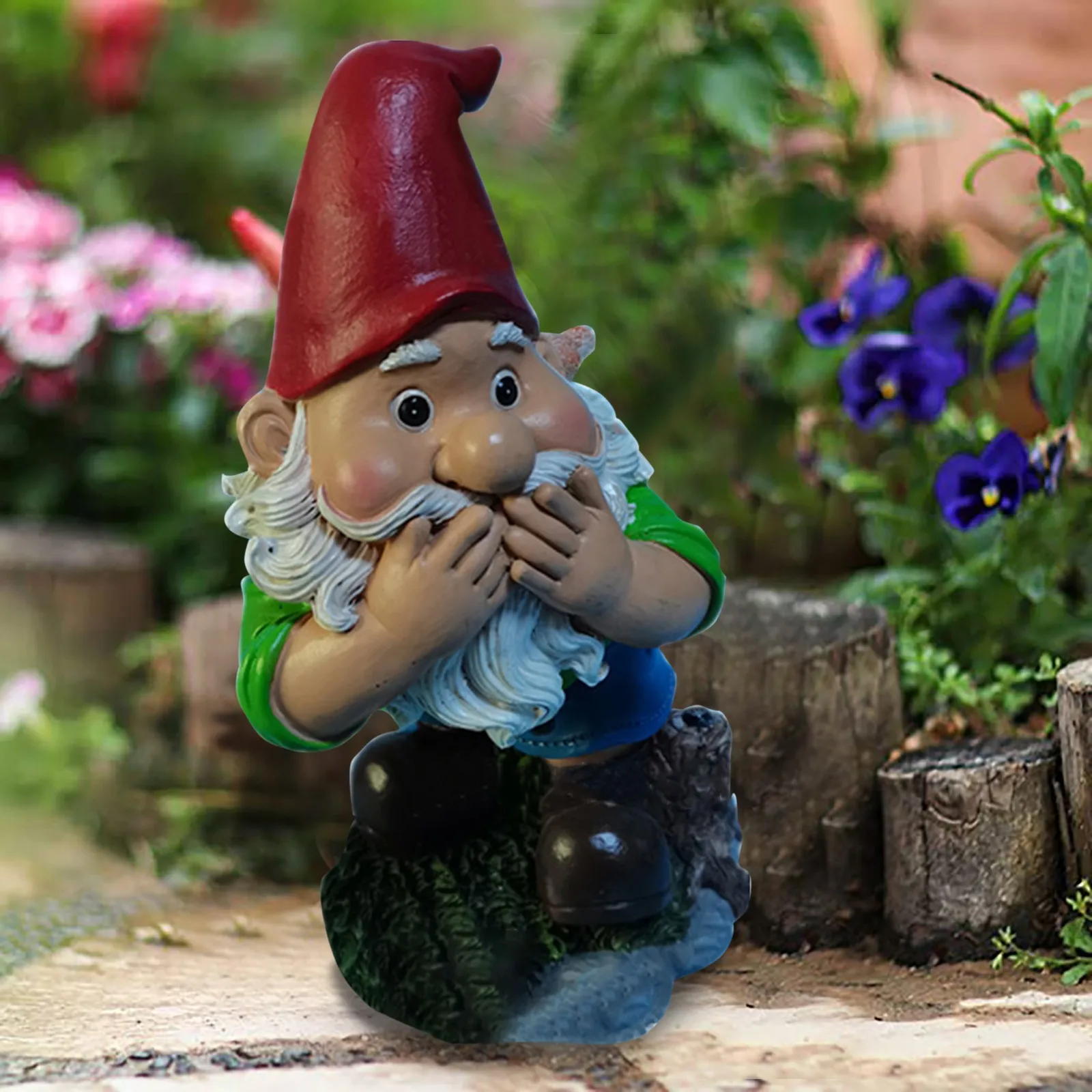 

2021 Resin Funny Dwarfs Miniatures Indoor Outdoor Home Garden Lawn Sculpture Decoration Ornaments Garden Figurines Accessories