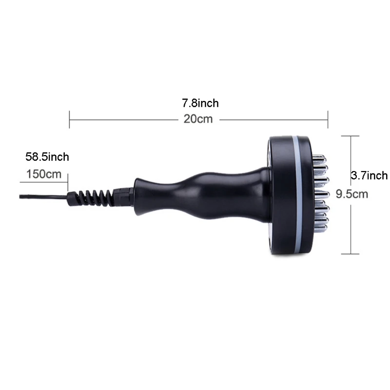 

Meridian Brush Handheld Massager Micro-Electric Heating Health Scraping Device Slimming Body Brush