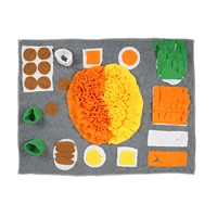 dog slow feeder sniffing pad pet puzzle snuffle treat mat nosework activity mat for cats dogs